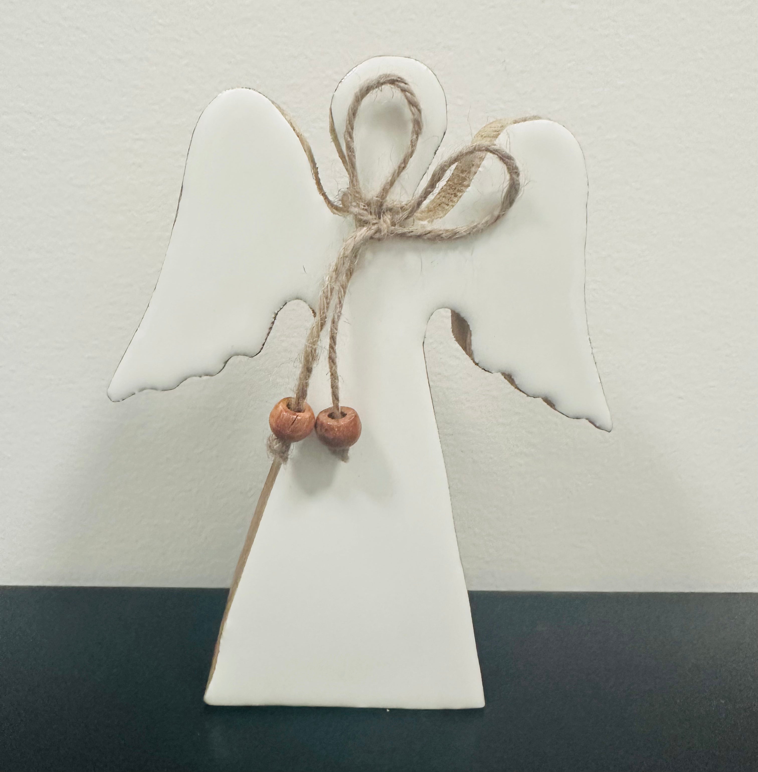 Small Enamelware Angel