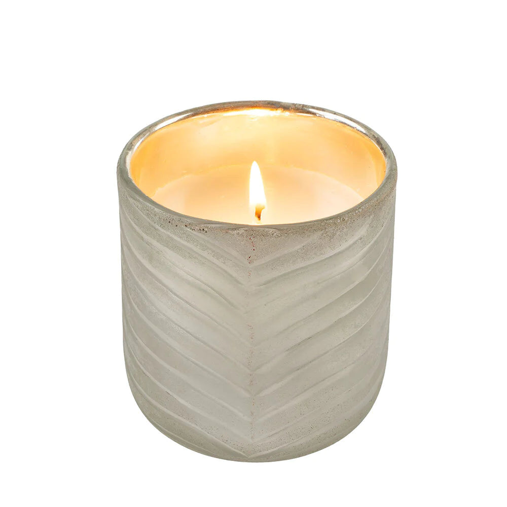 Silver Leaf Candle - Amber Spruce by Indaba