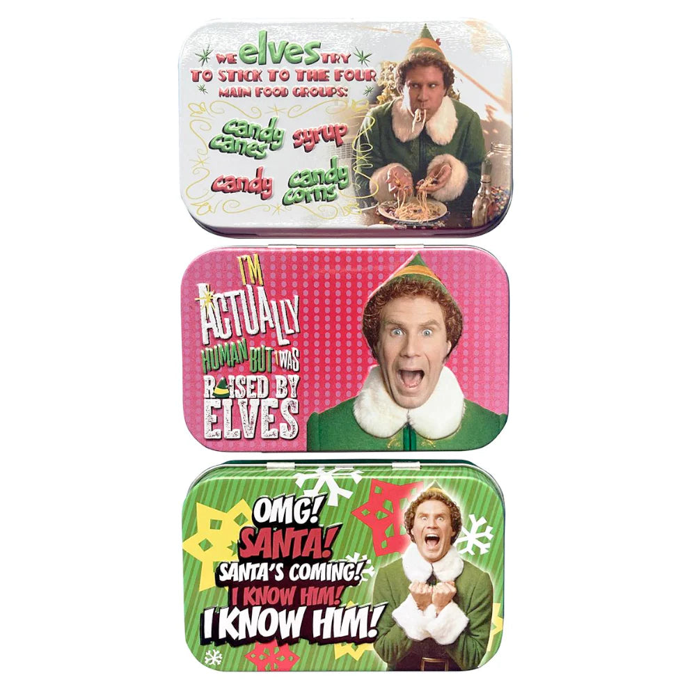 Elf Pass The Syrup Tin Candy