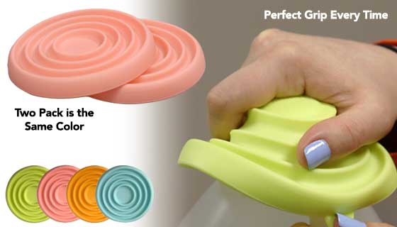 2 Pack Silicone Jar Opener (Assorted)