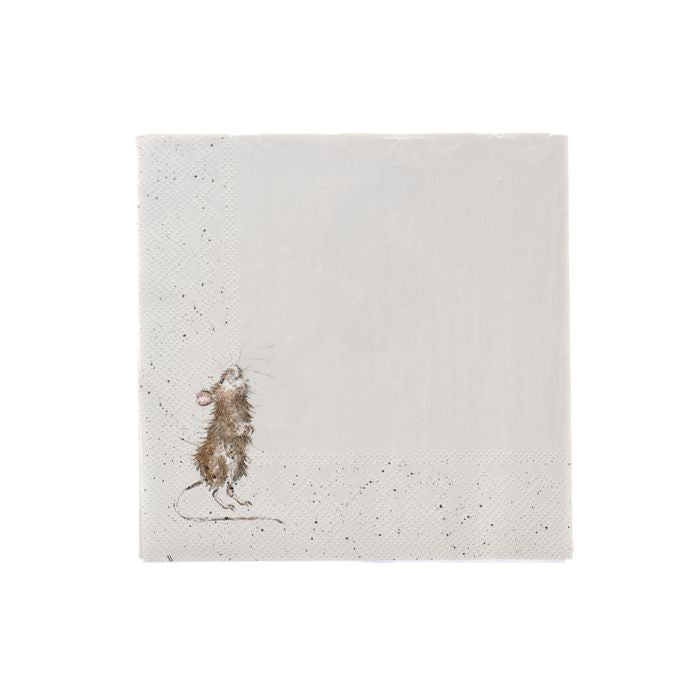 “Country Mice” Paper Napkins