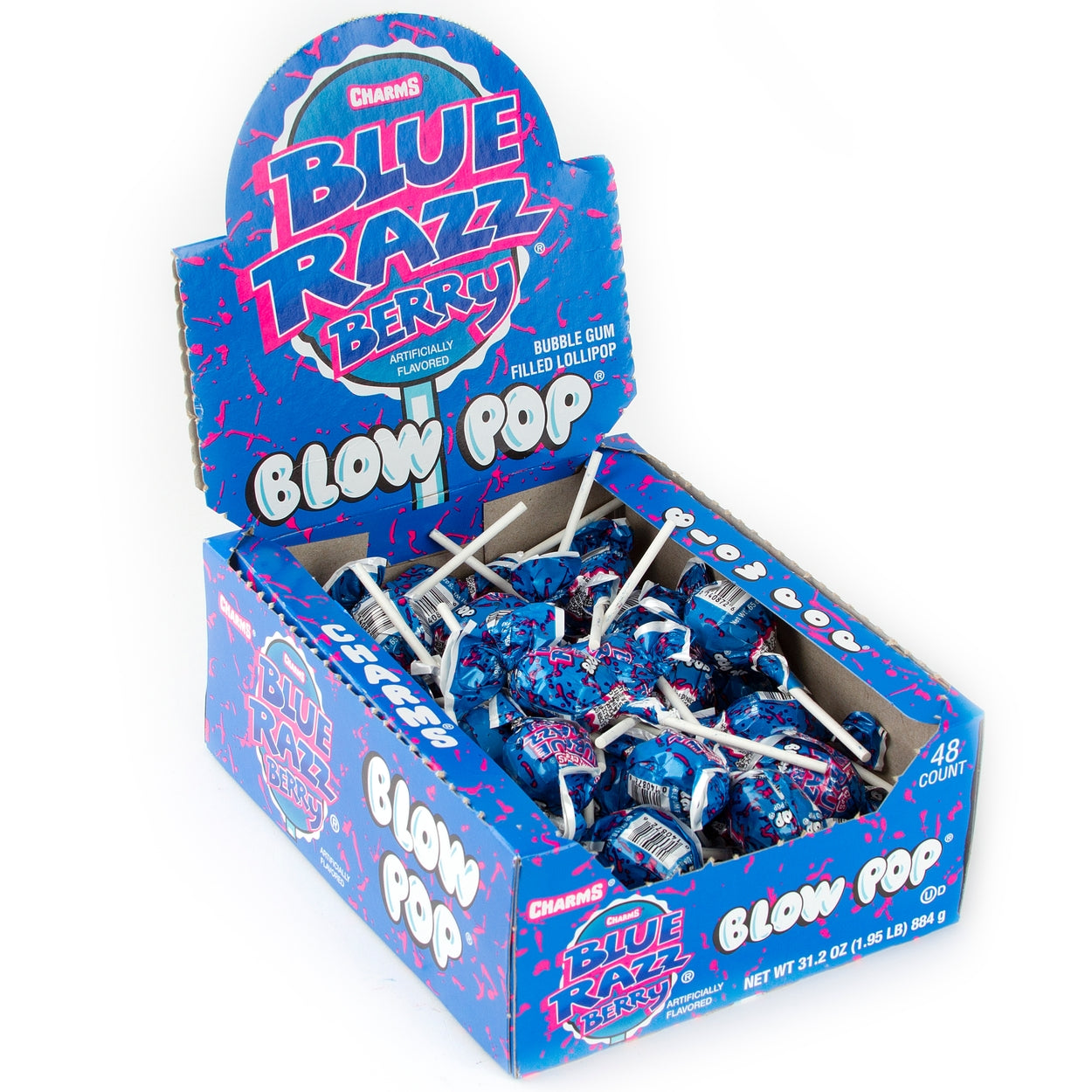 Blue Razz Berry Blow Pop