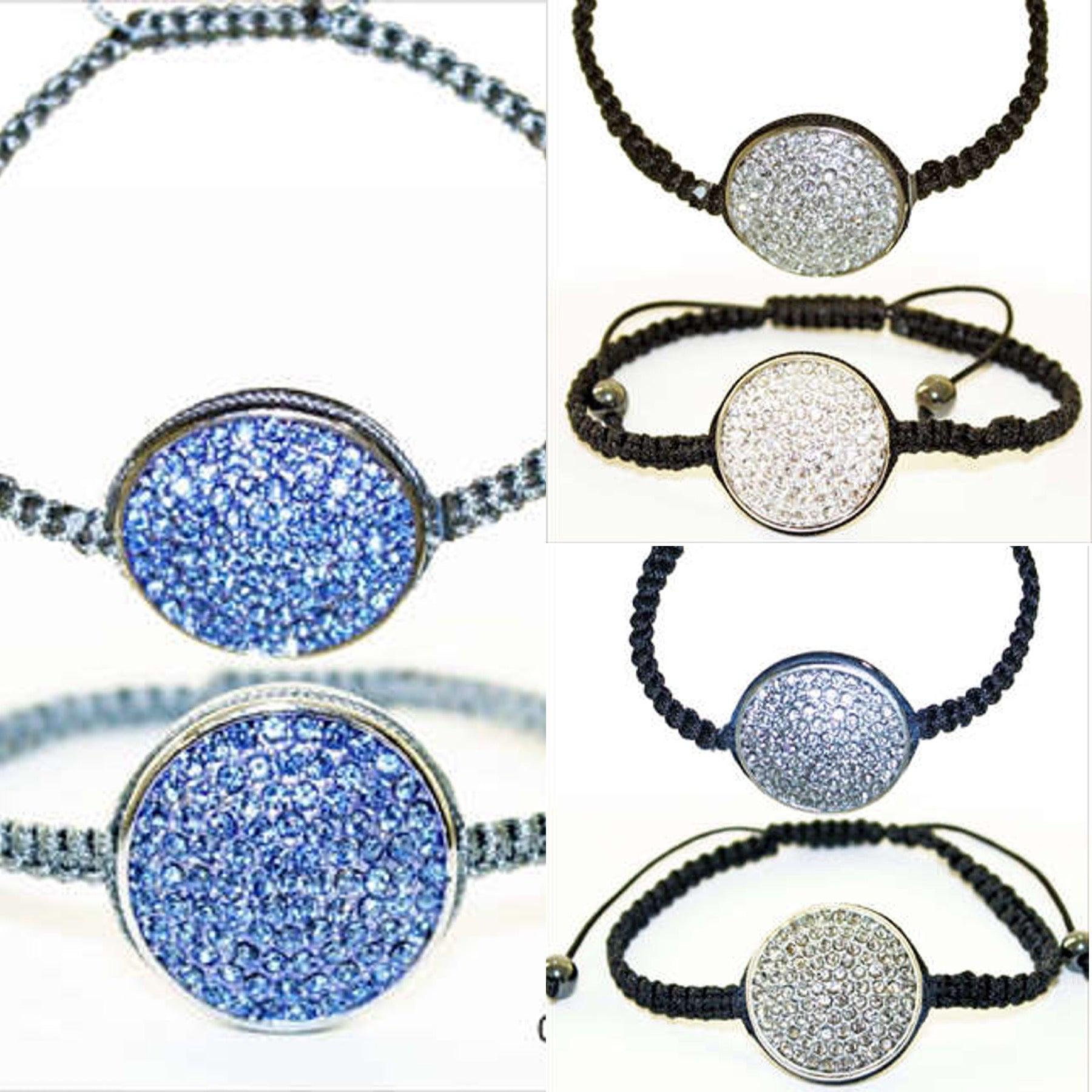 Center Circle Crystal Bracelet