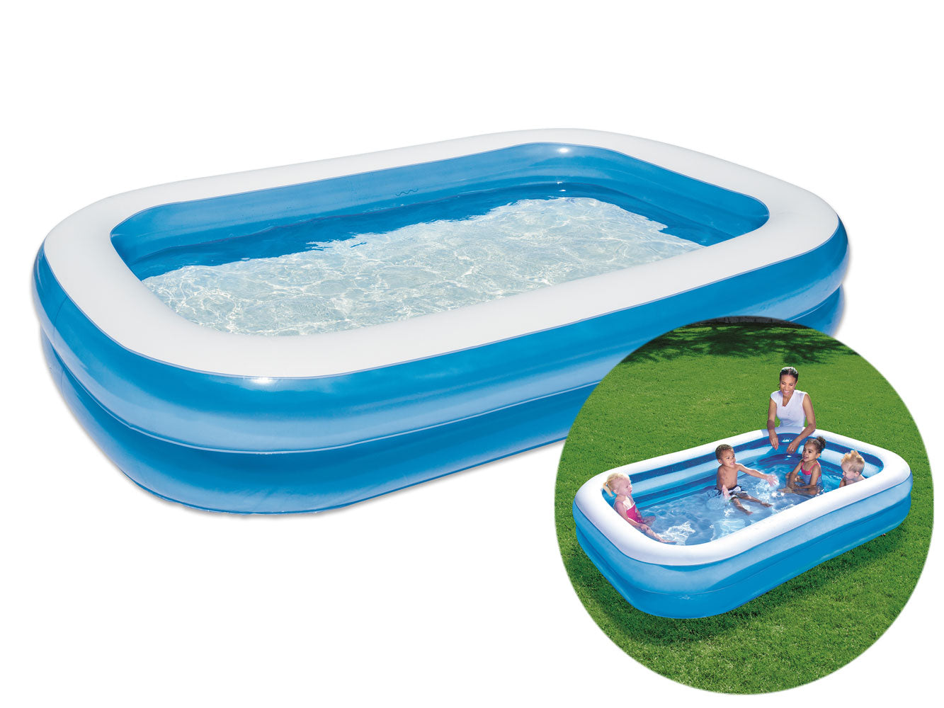 Inflatable Deluxe Family Pool
