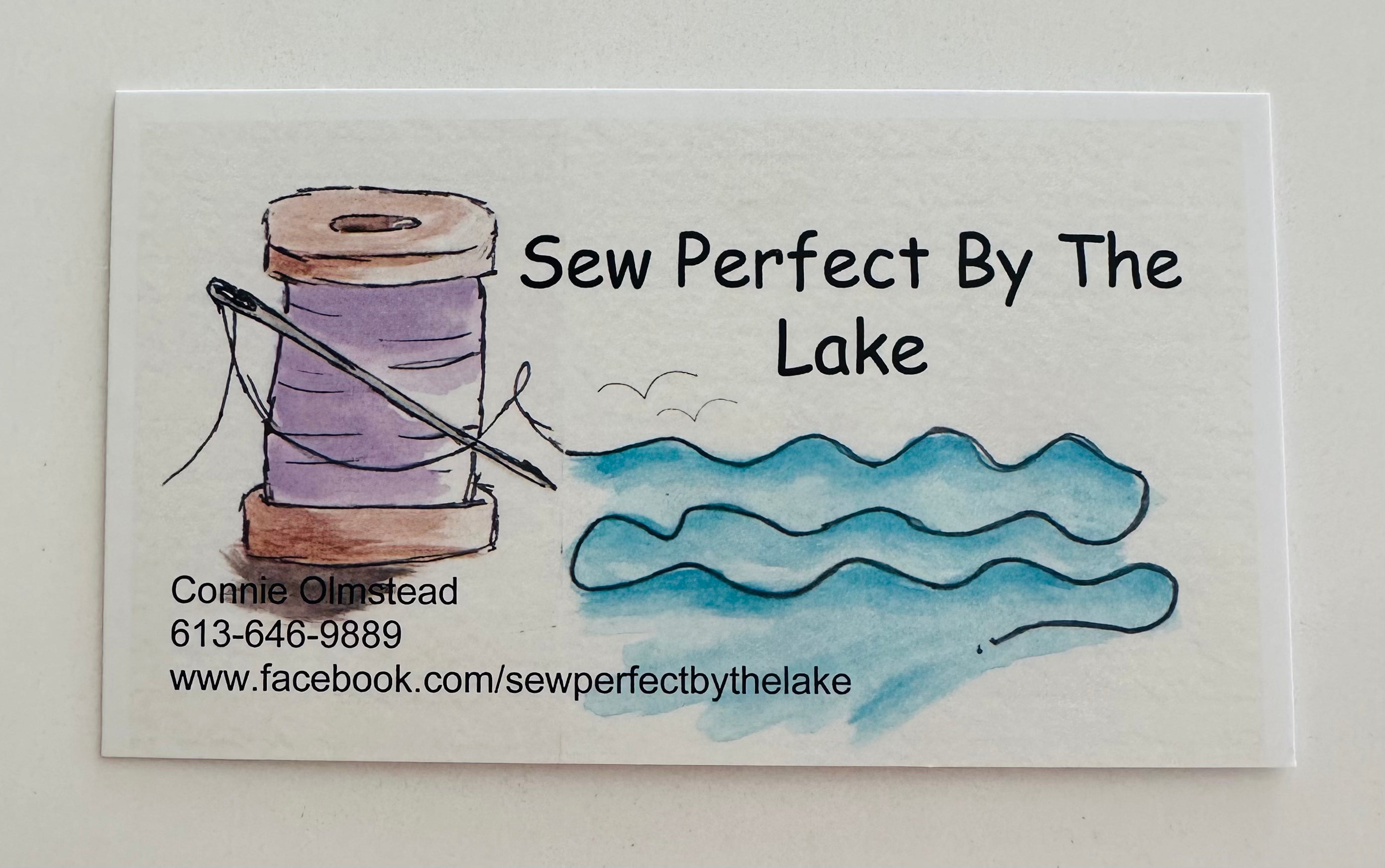 “Sew Perfect By the Lake” Baby Blanket