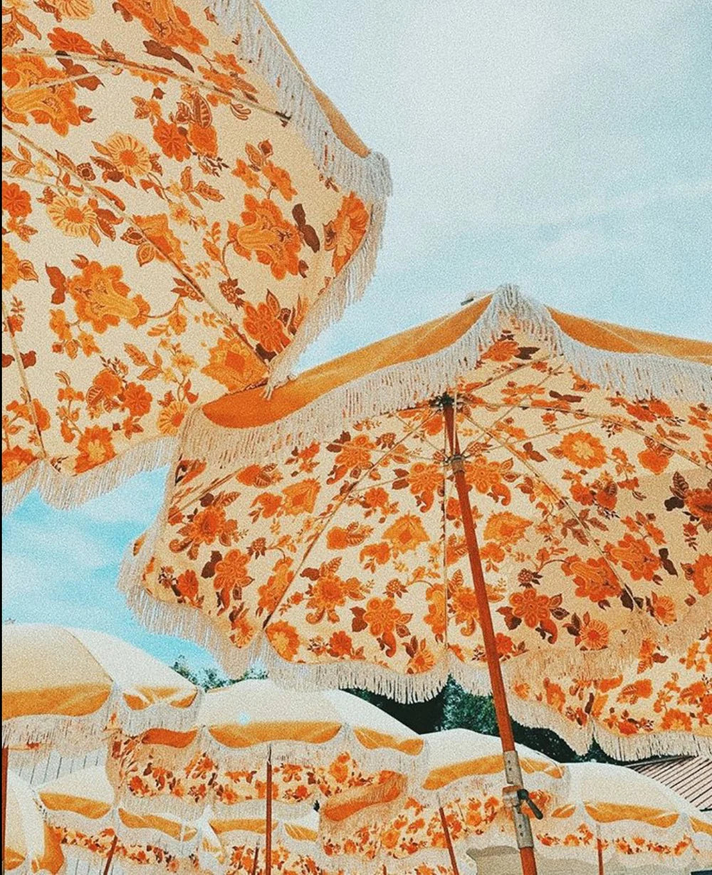 Premium Beach Umbrella Paisley Bay