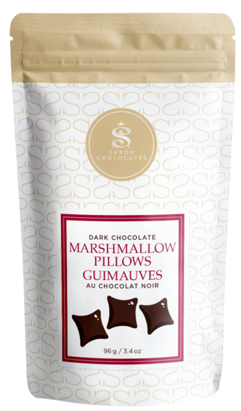 Dark Chocolate Marshmallow Pillow Pouches