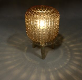 Glass Lamp with Legs