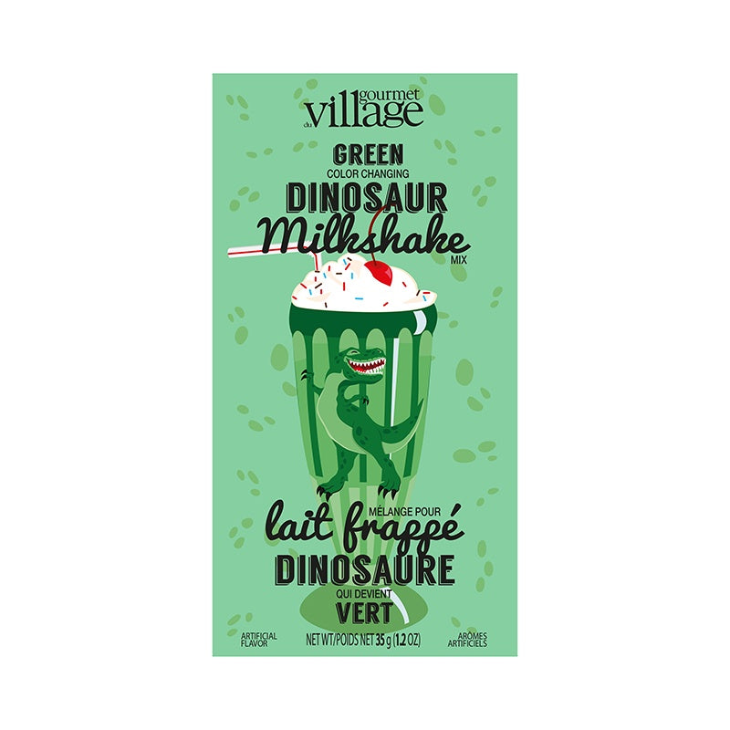 Mini Milkshake Dinosaur Green