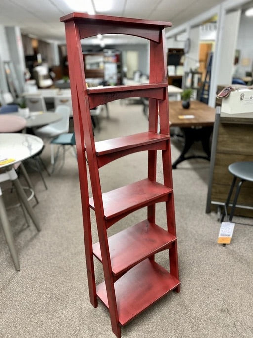 Ladder Shelf /Vintage Cotton over Grey