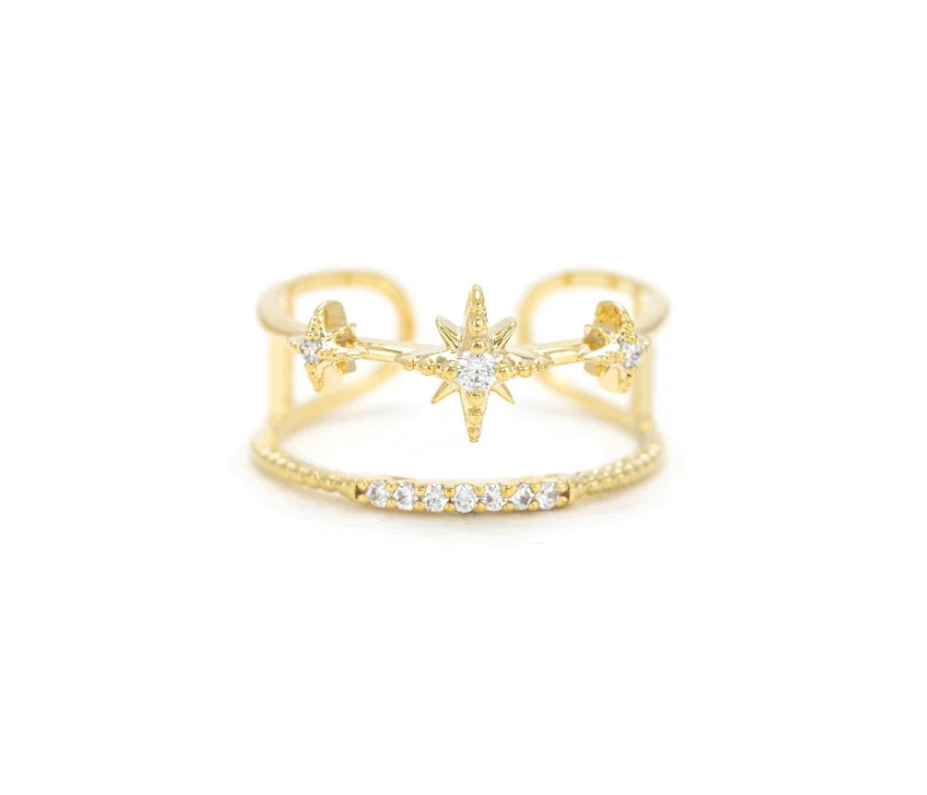 Celista Ring Gold/One Size Adjustable Lip