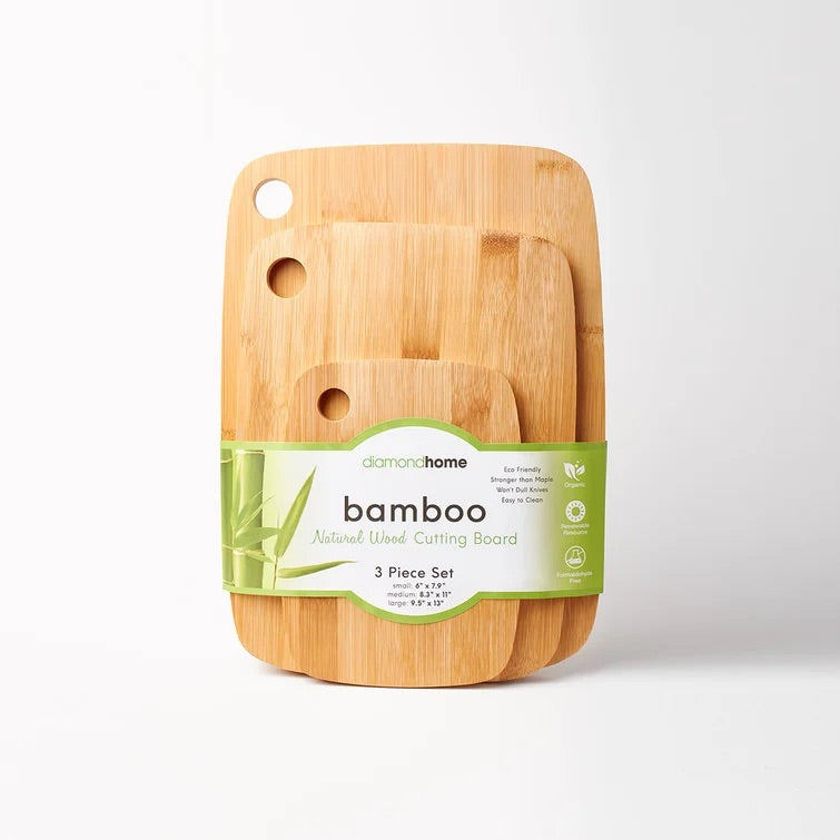 Bamboo Cutting Board Set