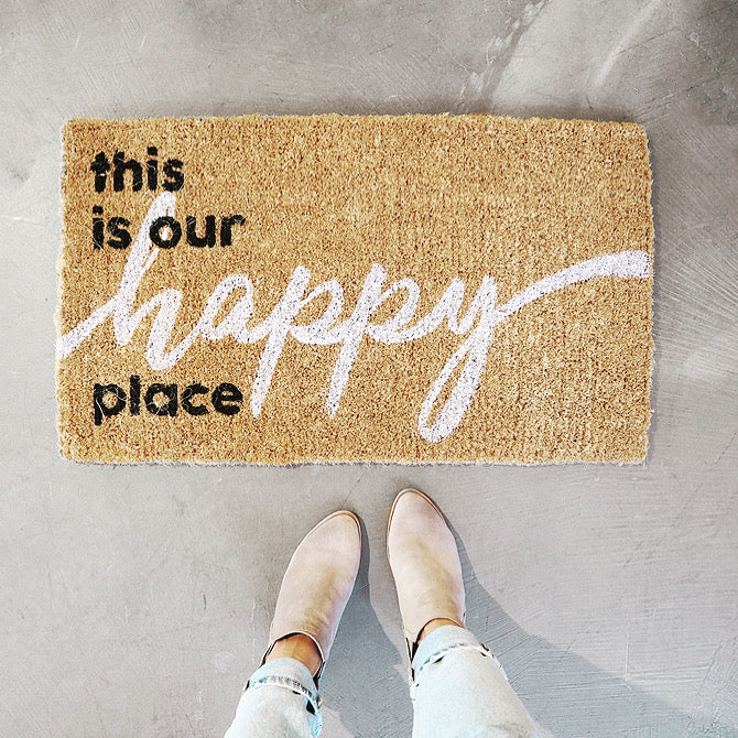 Happy Place Doormat
