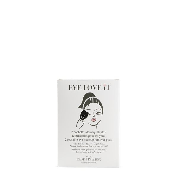Eye Love It - 2 Makeup Remover Pads