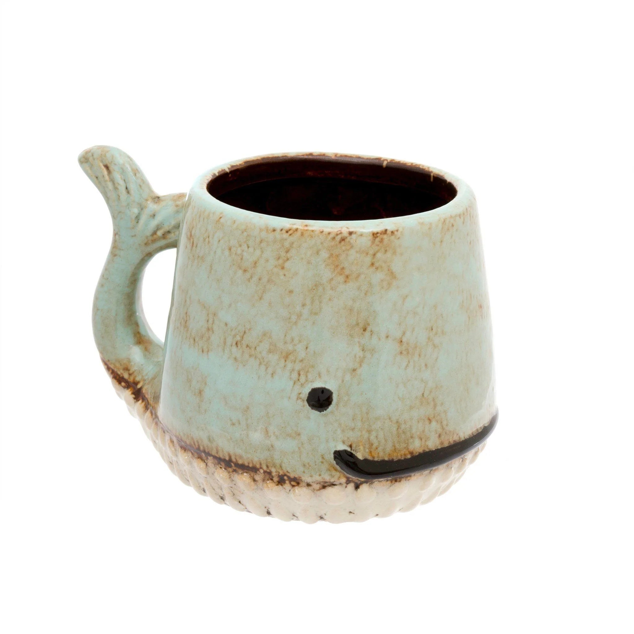 Whale Mug ~ Aqua