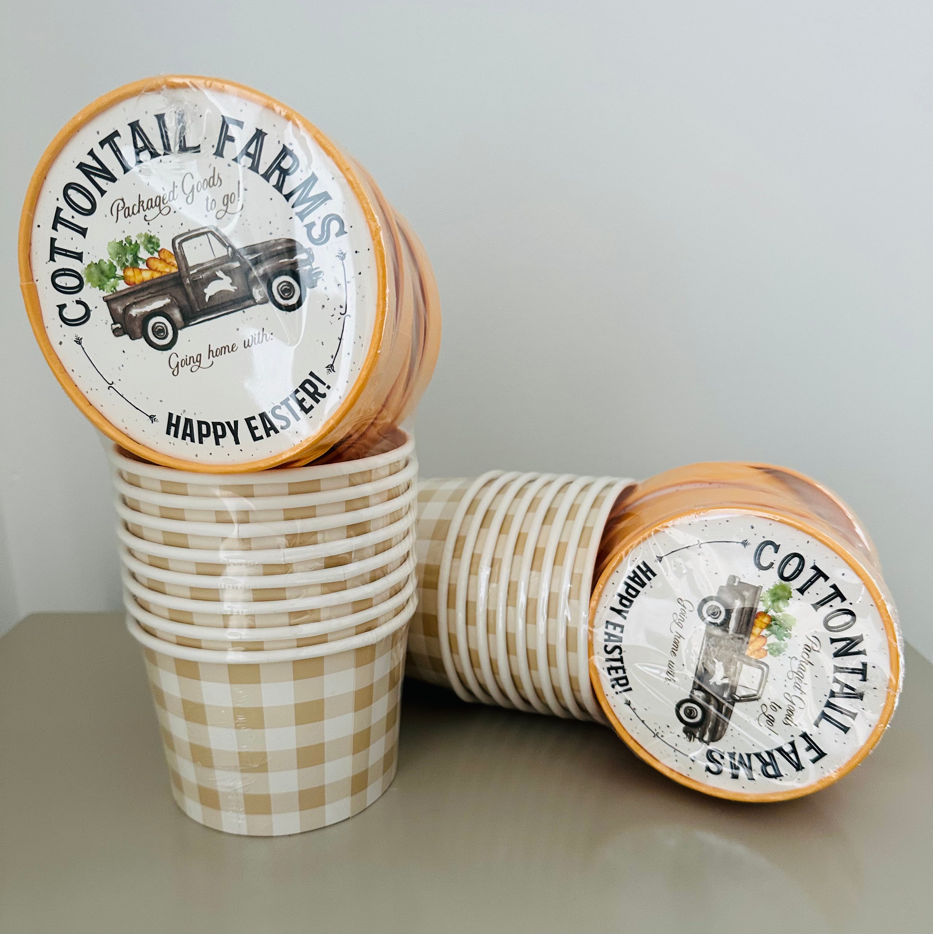 Mini “To-Go” Easter Food Containers