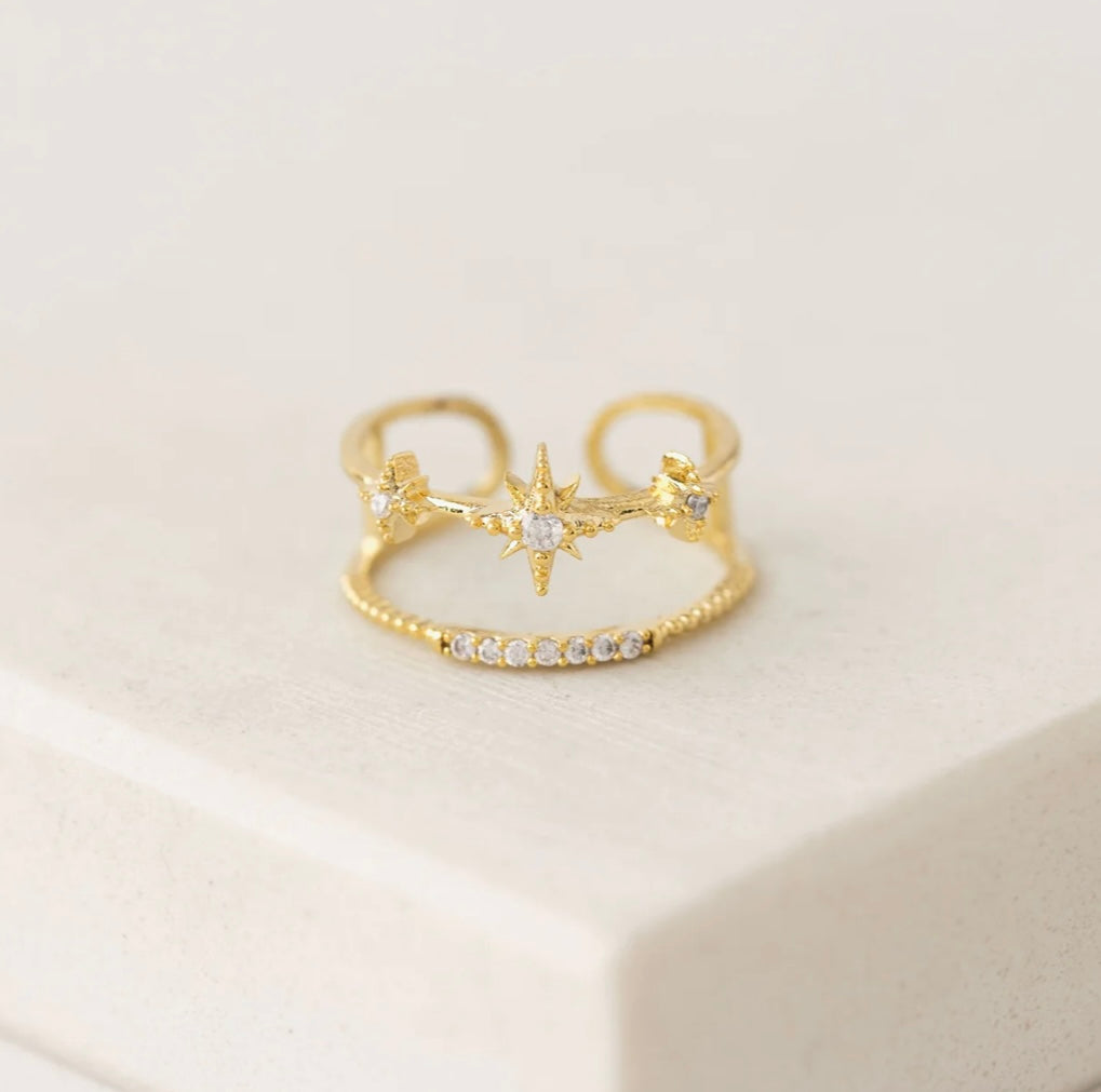 Celista Ring Gold/One Size Adjustable