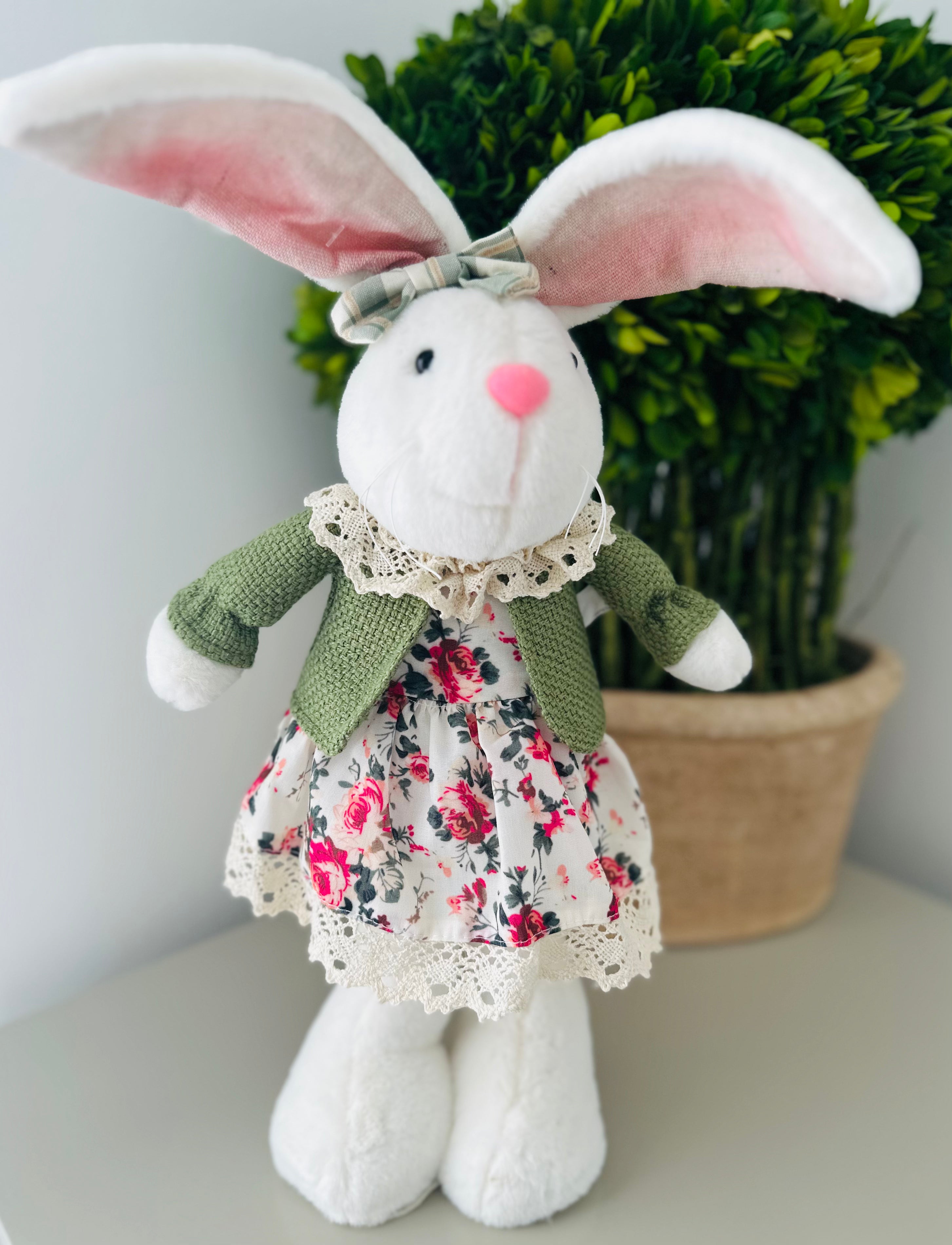 Mrs. Easter Plush Bunny