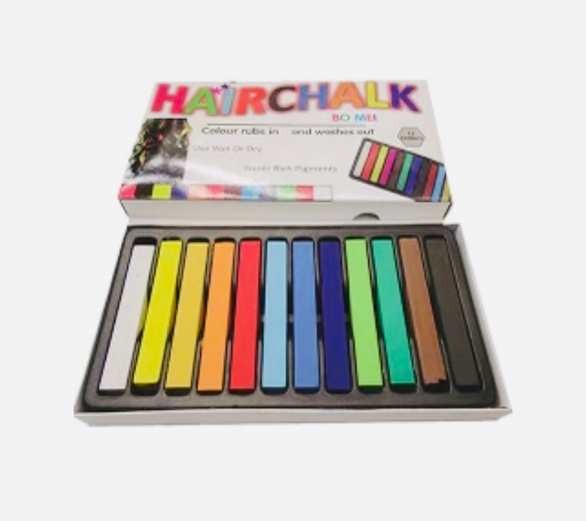 Hair Chalk 12pc. Kit