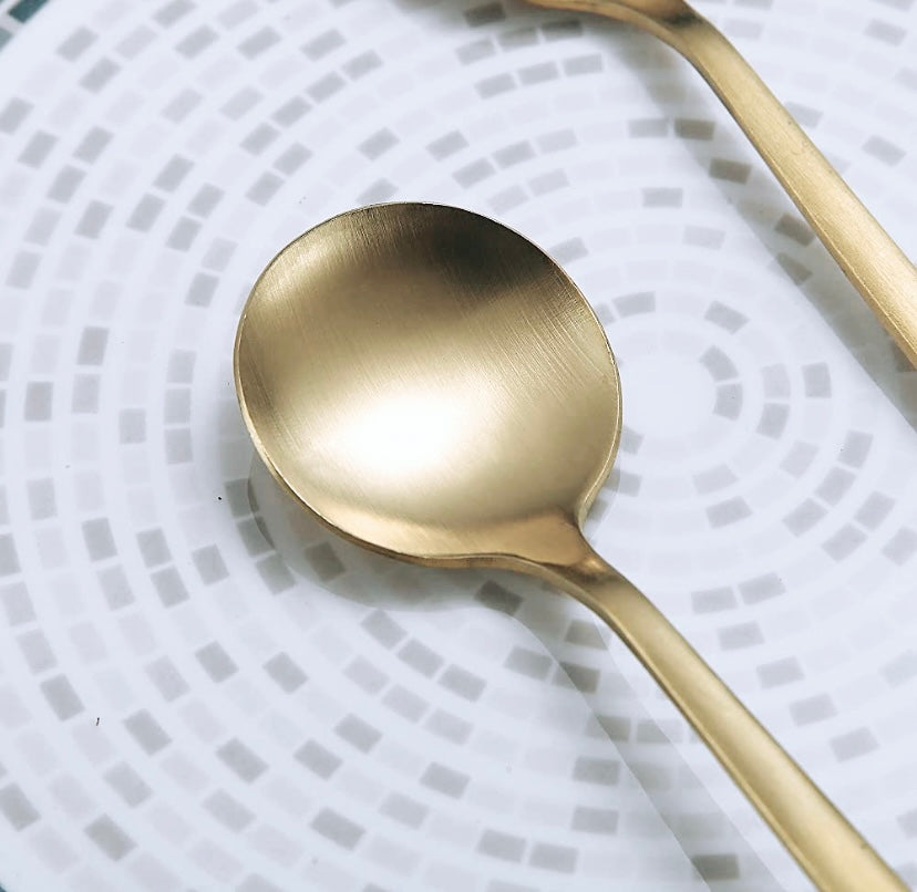 Gold Matte Spoon