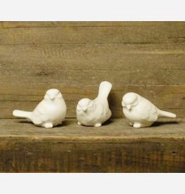 White Ceramic Bird