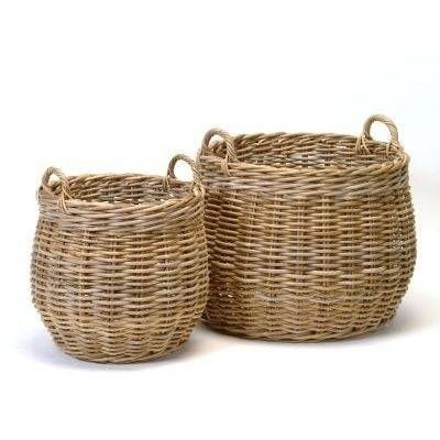 Round Rattan Basket ~ Pick Up Only