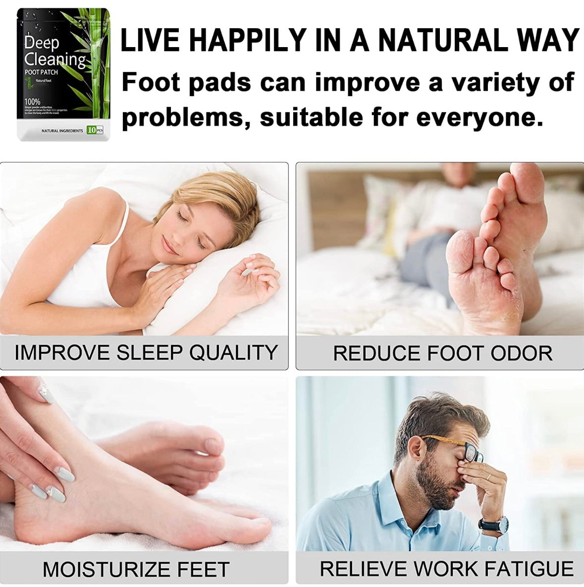Deep Cleansing Foot Patches