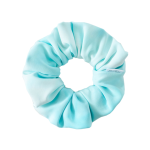 Barbays Tie-Dye Blue Scrunchie