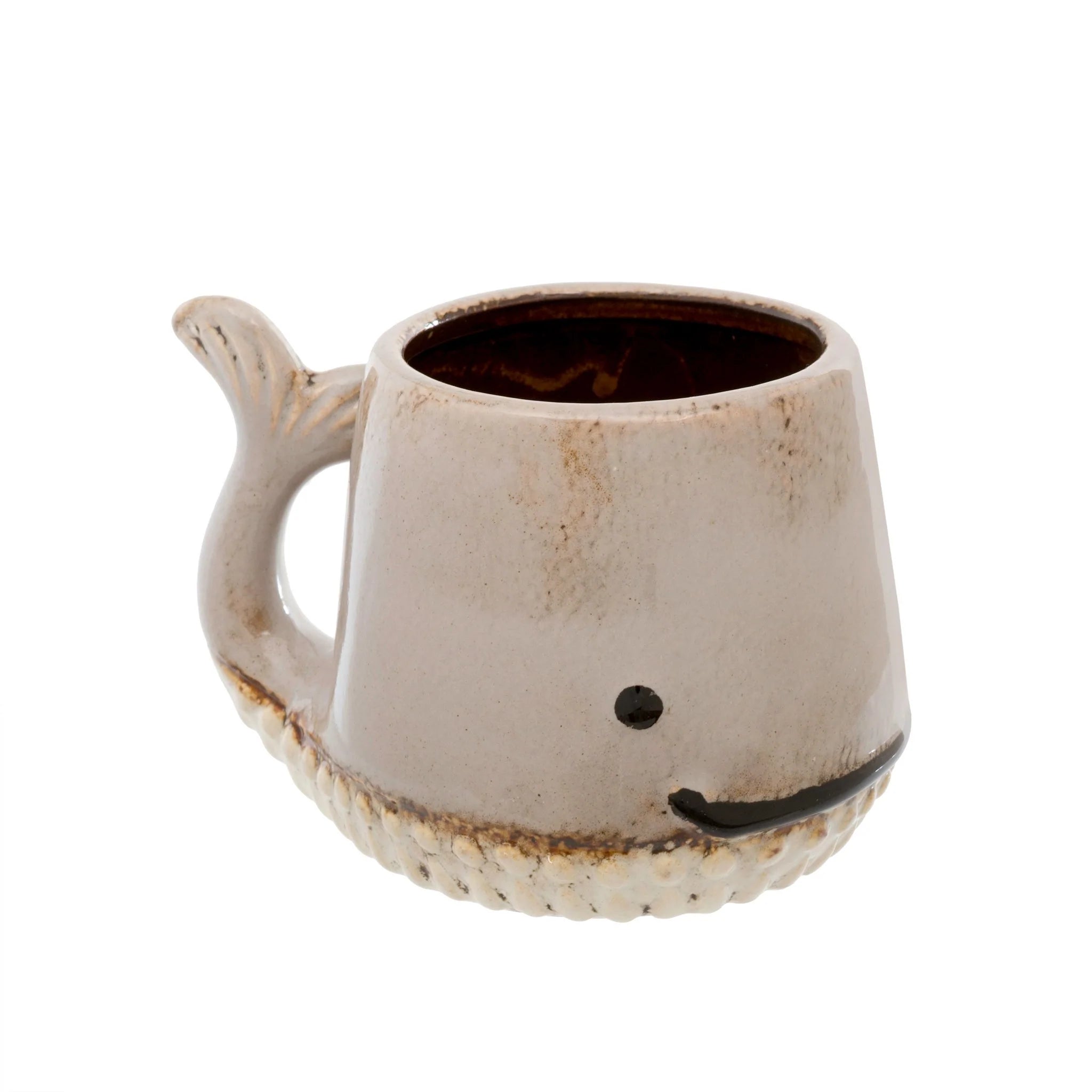 Whale Mug ~ Taupe